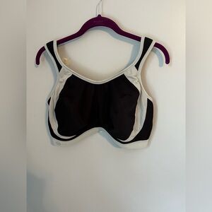 Anita Black and gray Sports Bra, wireless 42E/5527 full cover